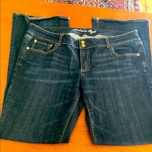 AEO 🦅 Dark wash Artist Boho Jean size 18 long